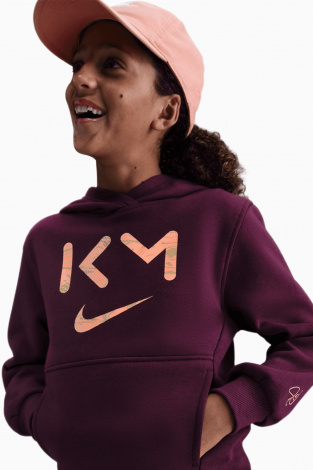 Кофта Nike Kylian Mbappé Club Fleece Junior - Бордовый