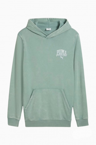 Кофта Puma Classics Washed - зелений