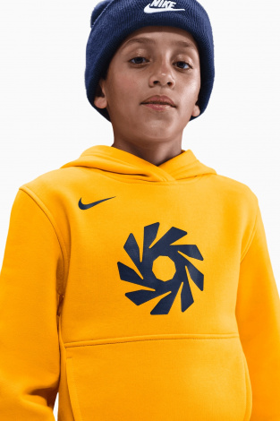 Кофта Nike Erling Haaland Club Fleece Junior - жовтий