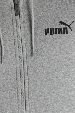 Кофта Puma Essentials Small Logo FZ - Сірий