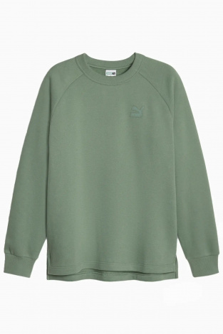 Кофта Puma Classics Crew - зелений