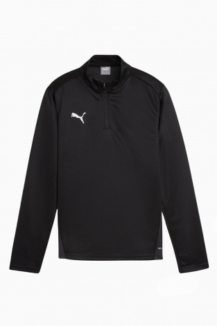 Кофта Puma teamGOAL 1/4 Zip Top Junior - чорний