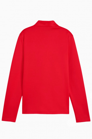 Кофта Puma teamGOAL 1/4 Zip Top Junior - червоний