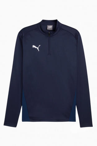 Кофта Puma teamGOAL Training 1/4 Zip Top - темно-синій