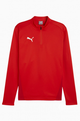Кофта Puma teamGOAL Training 1/4 Zip Top - червоний