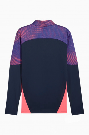 Кофта Puma IndividualFINAL Top 1/4 Zip - темно-синий