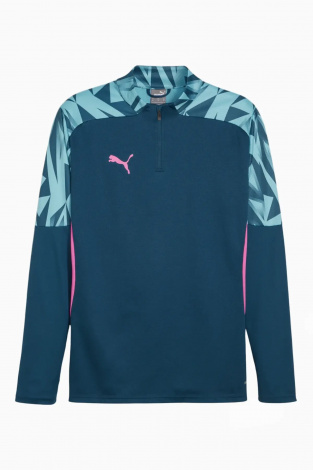 Кофта Puma IndividualFINAL Top 1/4 Zip - темно-синій