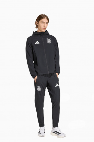 Вітровка adidas Germany 2026 Tiro Travel Full-Zip - чорний