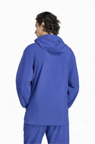 Ветровка adidas Италия 2026 Tiro Travel Full-Zip - синий