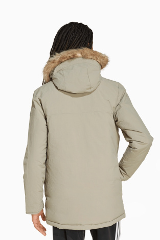 Куртка adidas Paveric Climawarm Fur Parka - зелений