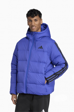 Куртка adidas Essentials 3-Stripes Puffer Down - синій