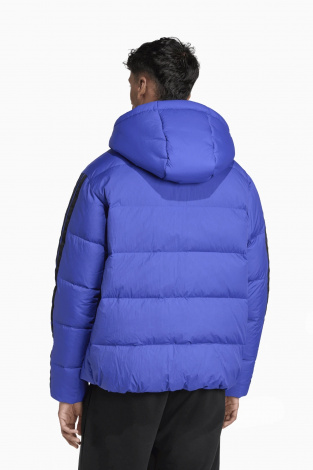 Куртка adidas Essentials 3-Stripes Puffer Down - синій