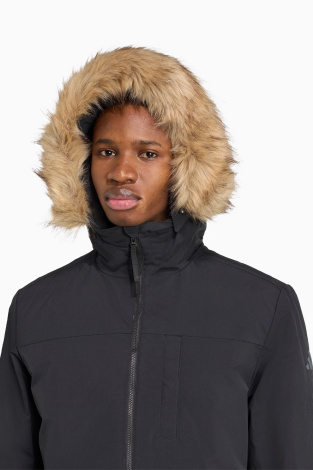 Куртка adidas Paveric Climawarm Fur Parka - чорний