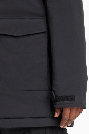Куртка adidas Paveric Climawarm Fur Parka - чорний