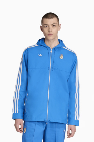 Вітровка adidas Real Madrid 25/26 Terrace Icons - синій
