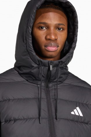 Куртка adidas Essentials CLIMAWARM 3-Stripes Synthetic Down - чорний