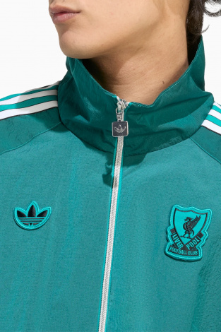 Куртка adidas Liverpool FC 25/26 Terrace Icons Half-Zip - зеленый