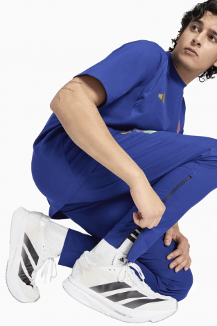 Штани adidas Італія 2026 Travel - синій