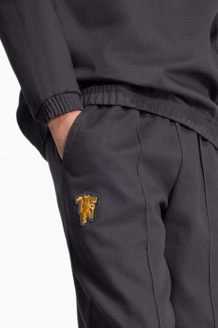 Штани adidas Manchester United 25/26 Terrace Icons - чорний