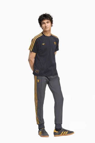 Штани adidas Manchester United 25/26 Terrace Icons - Сірий