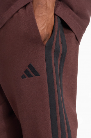 Штаны adidas Essentials 3-Stripes Fleece - Бордовый