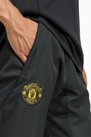 Штани adidas Manchester United 25/26 Presentation - чорний