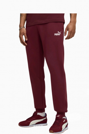 Штани Puma Essentials No. 1 Logo Fleece - Кларет