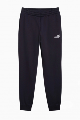 Штани Puma Essentials No. 1 Logo Fleece - темно-синій