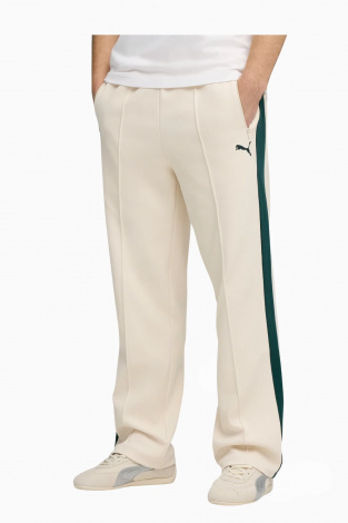 Штани Puma T7 Relaxed Track - бежевий