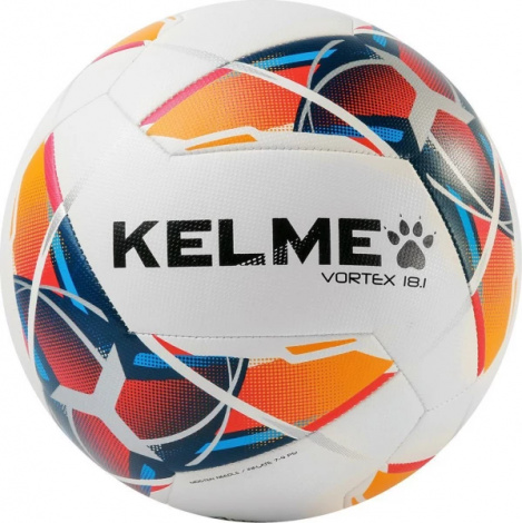 Футбольный мяч Kelme VORTEX 18.1 бело-оранжевый 9806137.9423