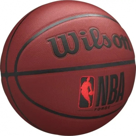 Баскетбольный мяч Wilson NBA FORGE бордовый