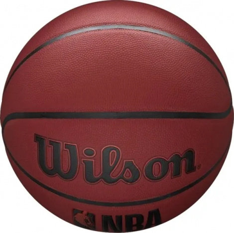 Баскетбольный мяч Wilson NBA FORGE бордовый
