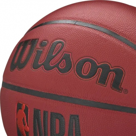 Баскетбольный мяч Wilson NBA FORGE бордовый