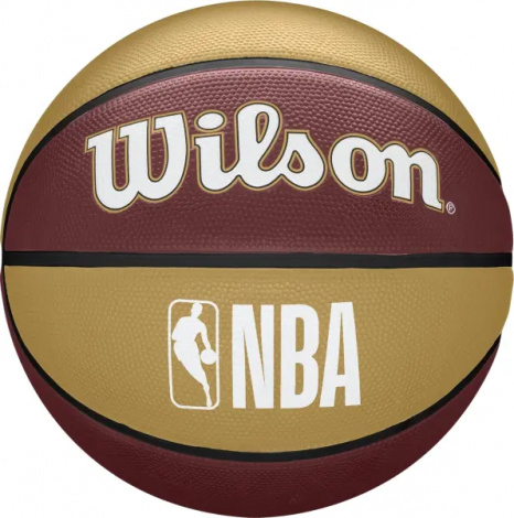 Баскетбольный мяч Wilson NBA TEAM TRIBUTE CLEVELAND CAVALIERS бордово-золотой