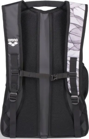 Рюкзак жіночий Arena FASTPACK 3.0 ALLOVER 40L сіро-рожевий 006188-106