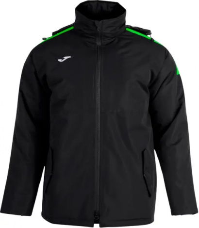 Куртка Joma TRIVOR черно-зеленая 102256.117