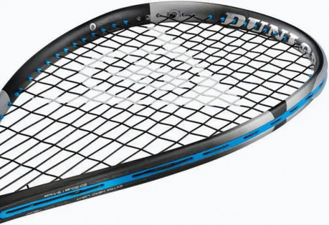 Ракетка для сквоша Dunlop SONICCORE EVOLUTION 120 HL черно-голубая 10326925