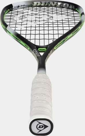 Ракетка для сквоша Dunlop SONICCORE EVOLUTION 130 черно-бело-салатовая 10326926