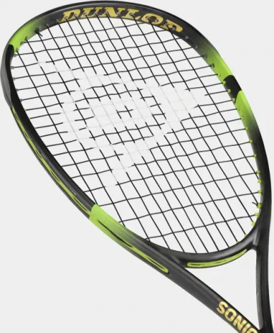 Ракетка для сквоша Dunlop SONIC CORE ELITE 135 черно-лаймовая 10326929