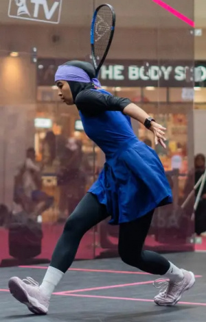 Ракетка для сквошу Dunlop SR FX115 NH чорно-синя 10351961