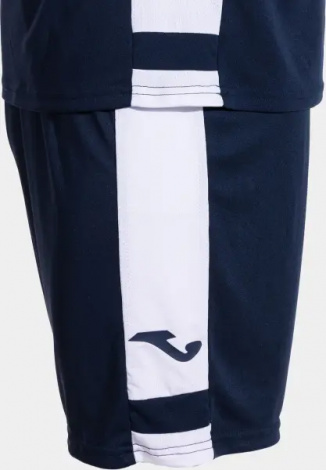 Комплект футбольной формы Joma LIDER темно-сине-белый 104285.332