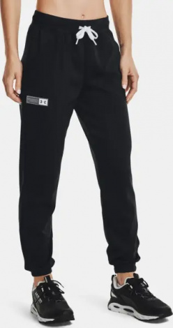 Спортивні штани жіночі Under Armour ARMOUR MIXED MEDIA чорні 1365877-001