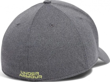 Кепка Under Armour MEN'S BLITZING серо-лимонная 1376700-025