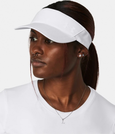 Козирок жіночий Under Armour ISO-CHILL LAUNCH VISOR білий 1383480-100
