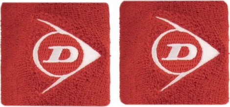 Напульсники Dunlop TAC WRISTBAND SHORT 2PK красные (2 штуки) 307384
