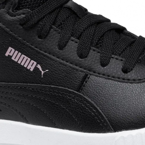 Кроссовки подростковые Puma CARINA MID FUR черные 309683-01