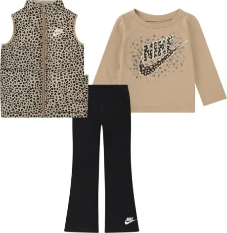 Спортивний костюм дитячий Nike WILD WARMTH коричнево-чорний 36N533-023