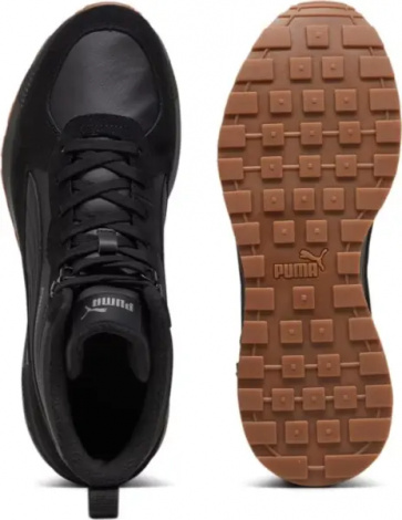 Ботинки Puma GRAVITON MID черно-коричневые 383204-07