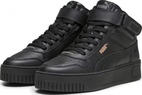 Кроссовки женские Puma CARINA STREET MID TOP черные 392337-02