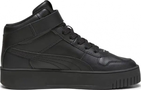 Кроссовки женские Puma CARINA STREET MID TOP черные 392337-02